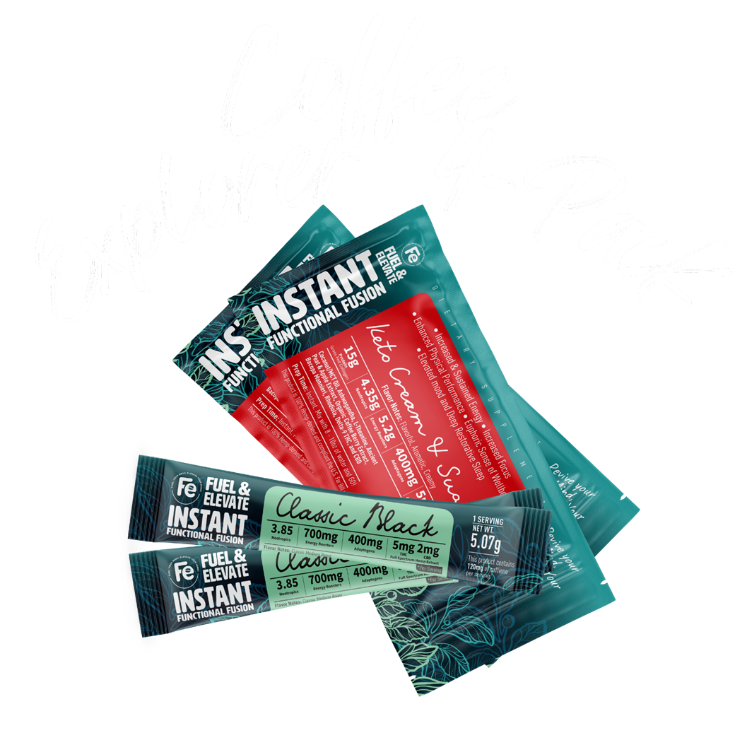 Sample Pack - Classic Black & Keto-Cream & Sugar