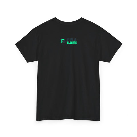 F&E Splash Black Unisex Heavy Cotton Tee