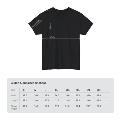 F&E Perspective Black Unisex Heavy Cotton Tee