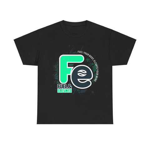 F&E Splash Black Unisex Heavy Cotton Tee