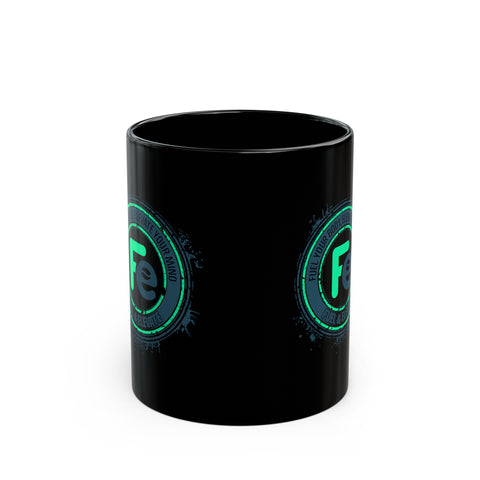 Bullseye Black Mug (11oz, 15oz)