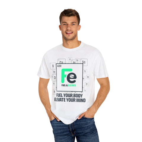 Fuel & Elevate 420 Periodic Table Unisex - White Front