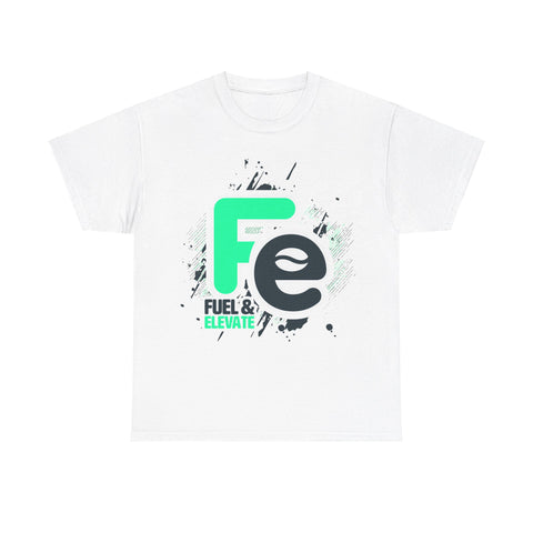 F&E Splash Black Unisex Heavy Cotton Tee