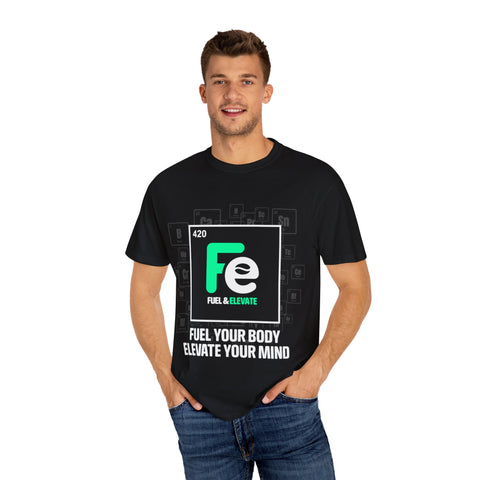 Fuel & Elevate 420 Periodic Table Unisex - Black Front