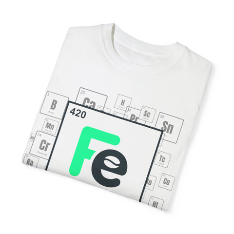 Fuel & Elevate 420 Periodic Table Unisex - White Front