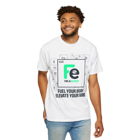 Fuel & Elevate 420 Periodic Table Unisex - White Front