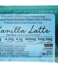 8-Pack Vanilla Latte Functional Instant Coffee + Nootropics, Adaptogens and Cannabis