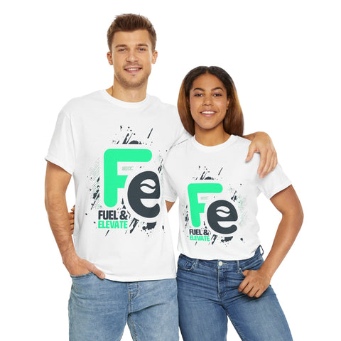 F&E Splash Black Unisex Heavy Cotton Tee