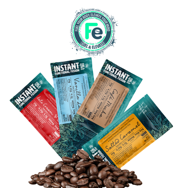 Classic Black, KetoCream & Sugar Cannabis Coffees Fuel & Elevate
