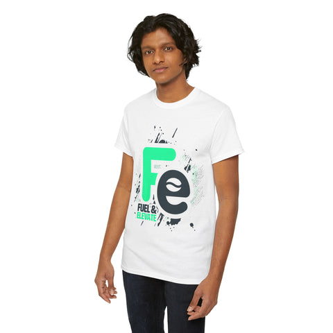 F&E Splash Black Unisex Heavy Cotton Tee