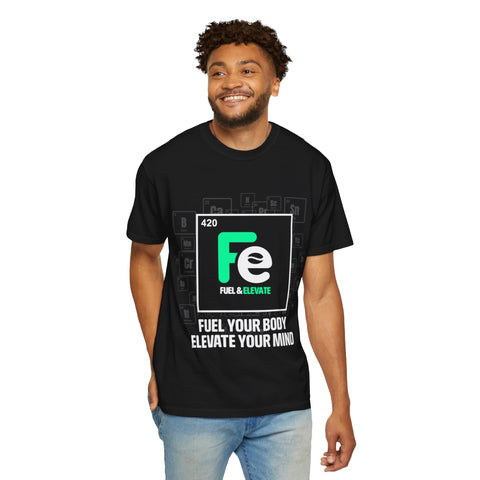 Fuel & Elevate 420 Periodic Table Unisex - Black Front