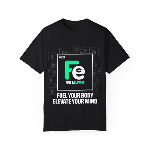 Fuel & Elevate 420 Periodic Table Unisex - Black Front