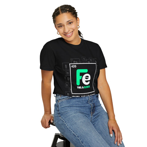 Fuel & Elevate 420 Periodic Table Unisex - Black Front