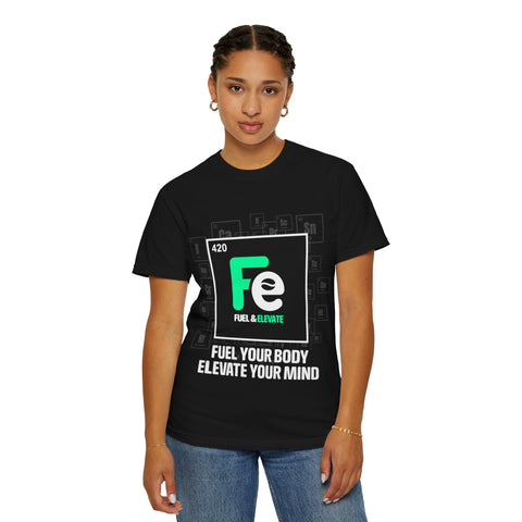 Fuel & Elevate 420 Periodic Table Unisex - Black Front